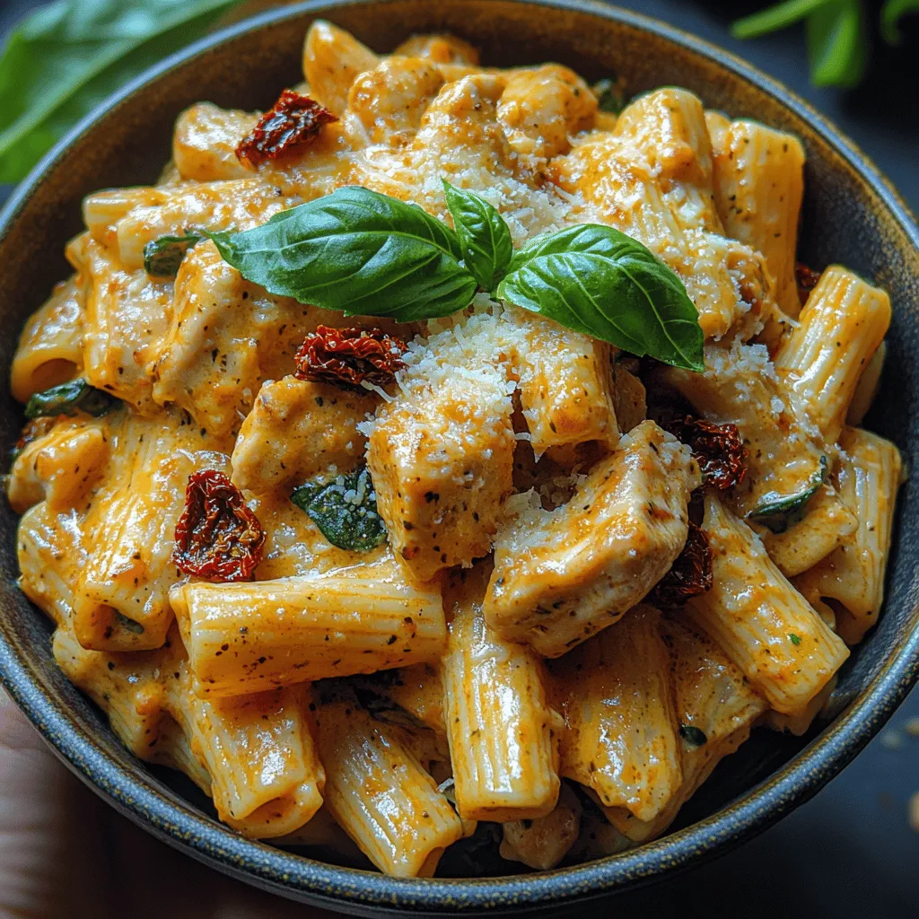 Creamy Sun-Dried Tomato Chicken Pasta is more than just a meal; it’s a comforting dish that brings together rich flavors and satisfying textures, making it a favorite among home cooks and food enthusiasts alike. This recipe beautifully marries tender chicken, vibrant sun-dried tomatoes, and al dente pasta in a luscious cream sauce, delivering a culinary experience that is both easy to prepare and delightful to savor. As we delve into the world of pasta, it’s easy to see why this dish stands out in the realm of everyday cooking.