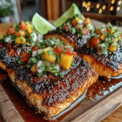 Grilled Salmon with Peach Salsa: The Ultimate Summer Dish