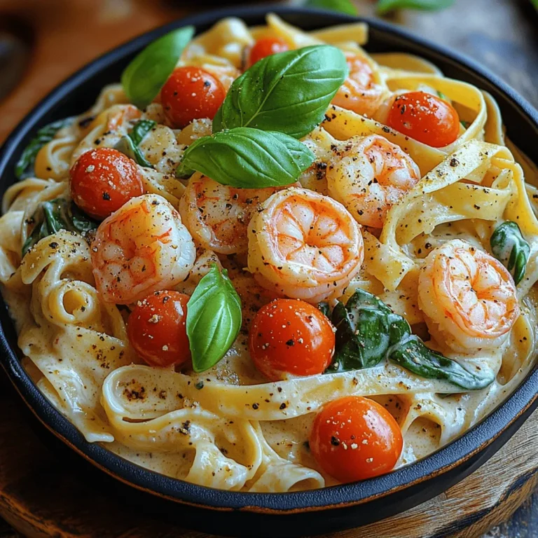 To create a dish as rich and flavorful as Creamy Tuscan Shrimp Pasta, it’s essential to use high-quality, fresh ingredients that come together to form a symphony of flavors. Here’s what you’ll need: