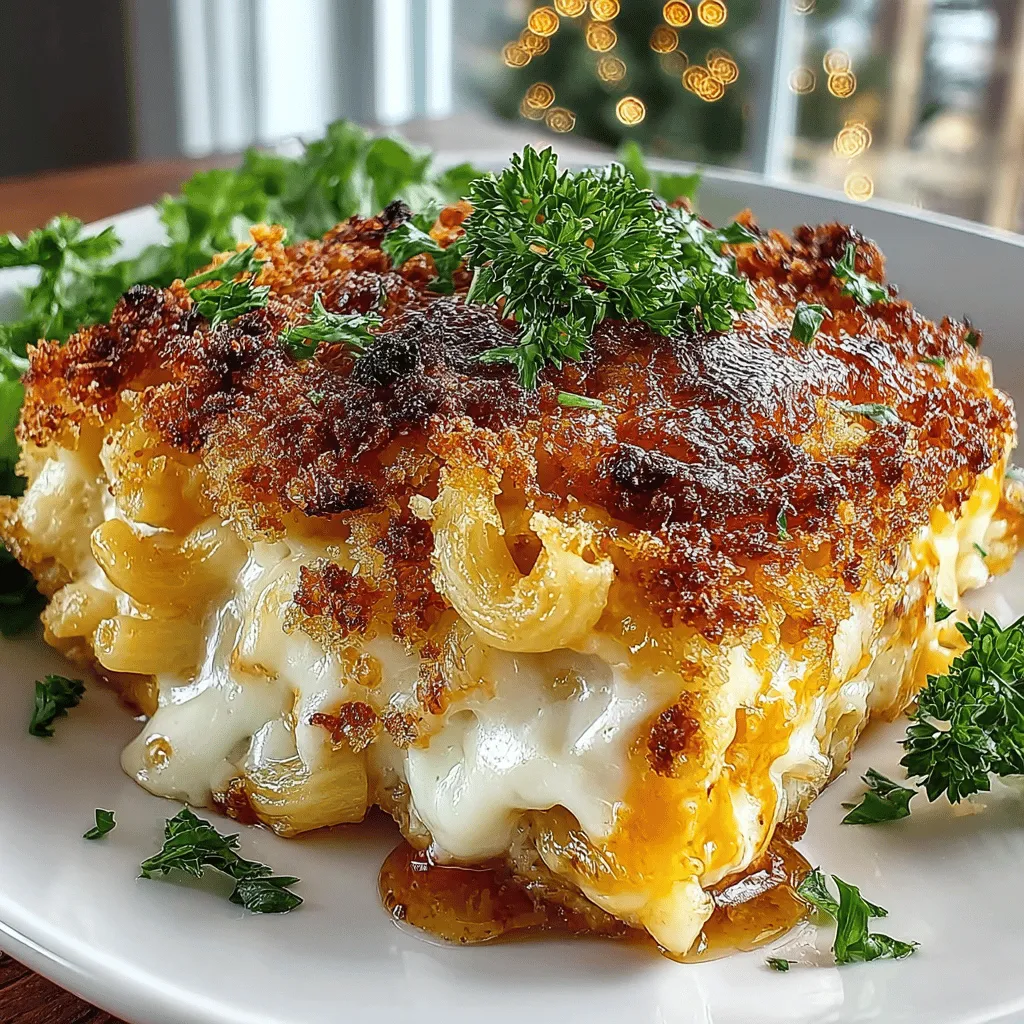 Creating this delightful baked macaroni pie requires a handful of ingredients that blend harmoniously to form a creamy, cheesy masterpiece. Each ingredient plays a crucial role in building the flavor and texture, ensuring that every bite is rich and satisfying. Below is a list of the key components you will need: