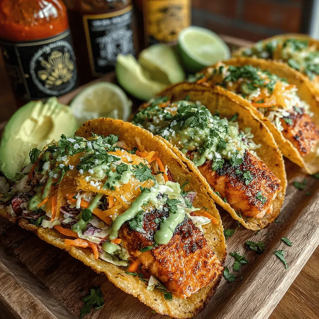 Tacos are a beloved staple in many cultures, celebrated for their versatility and ability to bring people together. Whether enjoyed at a casual family dinner, a festive gathering, or a quick lunch on the go, tacos have earned their place in the culinary spotlight. With the right combination of flavors and textures, they can elevate a simple meal into a memorable experience. One such standout recipe is Zesty Salmon Tacos with Crunchy Lime Slaw. This dish embraces the traditional taco format while introducing a unique twist that will delight your taste buds.
