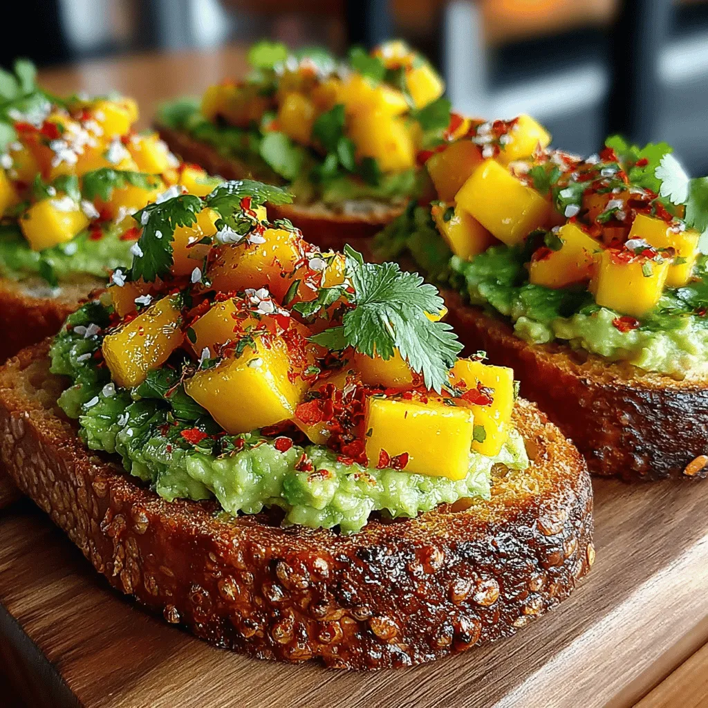 In recent years, avocado toast has skyrocketed in popularity, becoming a staple on brunch menus and a favorite among health-conscious eaters. This simple yet versatile dish has garnered a reputation for its creamy texture and nutritional benefits, making it a go-to choice for breakfast, lunch, or a snack. However, as culinary creativity blooms, variations of this classic toast have emerged, with one standout combination being Mango Avocado Toast Delight. This delightful recipe not only tantalizes the taste buds but also packs a nutritional punch, blending the creamy richness of avocado with the tropical sweetness of ripe mango.