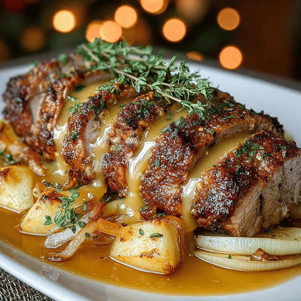 The beauty of the Slow Cooker Apple Cinnamon Pork Loin lies in its simplicity and accessibility. This recipe requires just a handful of ingredients, many of which you may already have at home, making it an excellent choice for a weeknight dinner or a special occasion. Here’s a detailed look at what you'll need to create this autumnal delight: