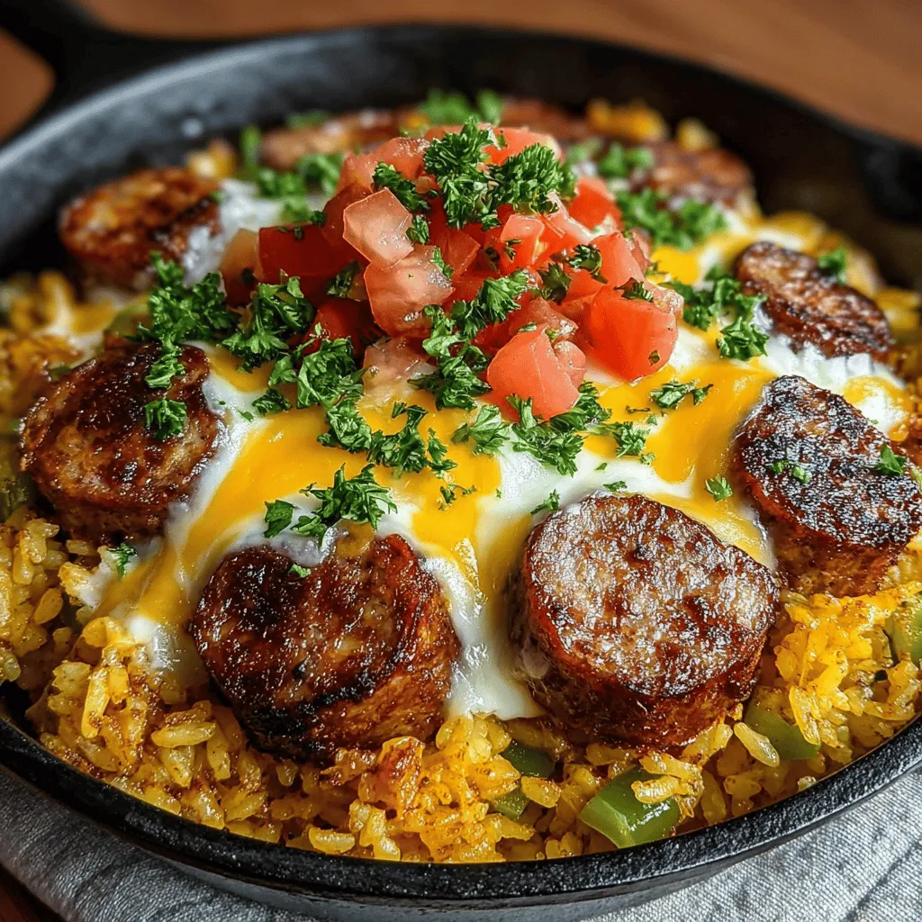 There’s something magical about the scent of a hearty meal wafting through the kitchen, evoking memories and creating new ones. For me, the aroma of the Spicy Cajun Sausage and Rice Bake takes me back to cozy family gatherings, where laughter and love were served alongside generous helpings of delicious food. This dish, with its vibrant flavors and comforting warmth, is not just a recipe; it’s a celebration of life’s simple joys. Whether you’re cooking for a bustling family dinner or a quiet night in, this dish is sure to satisfy and impress.