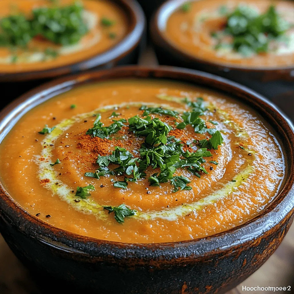 As the temperature begins to drop and the days grow shorter, the allure of a warm, comforting bowl of soup becomes undeniable. There's something inherently soothing about sipping on a vibrant, steaming soup, especially during the colder months. It wraps around you like a cozy blanket, providing not just warmth but also a nourishing embrace. Among the myriad of soup options available, creamy roasted carrot soup stands out as a delightful choice that combines both taste and health benefits.