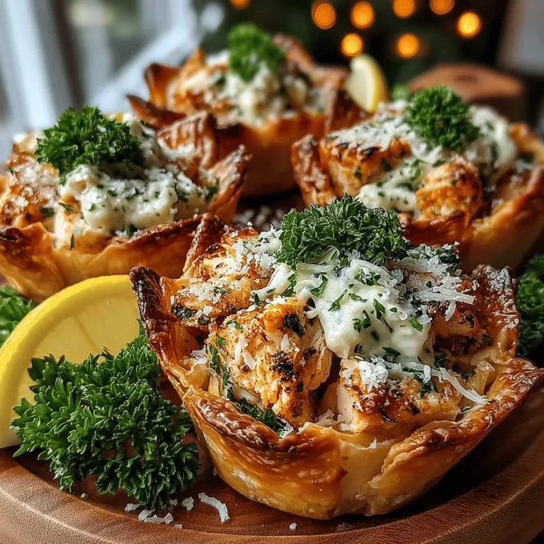 While the phyllo cups can be enjoyed at room temperature, preheating your oven to 350°F (175°C) is an optional step that can elevate the crunchiness of the cups. A brief 5-7 minute warm-up in the oven will allow the phyllo to crisp up even more, enhancing the overall texture of your mini salad cups. If you prefer a cold serving, simply skip this step and proceed with your chicken mixture.