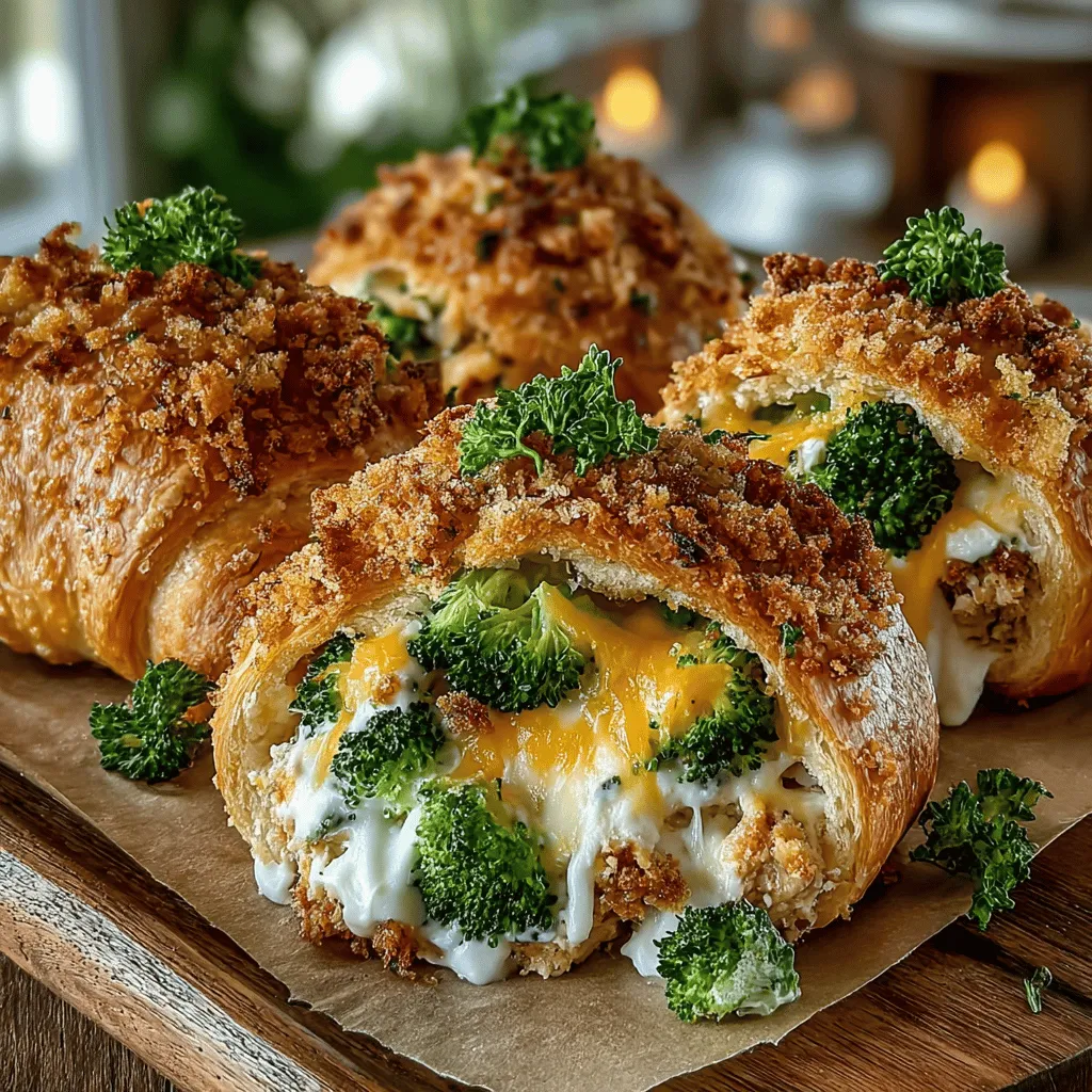 In the quest for a quick, delicious, and nutritious meal, the Cheesy Broccoli Chicken Bombs stand out as a perfect solution. This delightful recipe combines savory ground chicken, vibrant broccoli, and a rich blend of cheeses, all wrapped in soft crescent roll dough. Not only do these bombs tantalize your taste buds with their cheesy and comforting flavors, but they also pack a nutritious punch, making them an ideal choice for busy weeknights or casual gatherings.