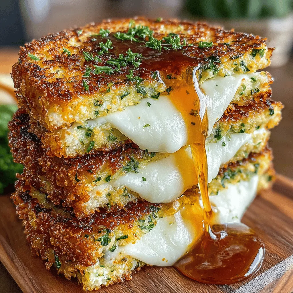 In the world of comfort food, few dishes can rival the satisfaction of a perfectly toasted grilled cheese sandwich. The combination of melty cheese nestled between two slices of crispy bread is a timeless favorite that evokes nostalgia and warmth. However, as the culinary landscape evolves, so too does our approach to classic recipes, paving the way for delicious and innovative variations. Enter the Zucchini Fritter Grilled Cheese Sandwich—a delightful fusion that marries the beloved flavors of grilled cheese with the wholesome goodness of zucchini fritters.