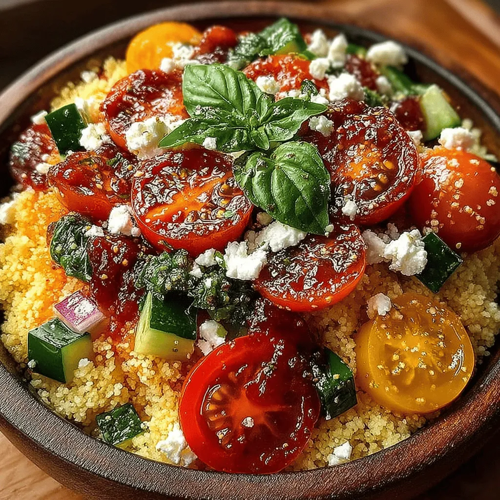As the sun shines brighter and outdoor gatherings become more frequent, many of us seek refreshing, light dishes that capture the essence of summer. One such dish is the Refreshing Cold Tomato Basil Couscous Salad, a vibrant and satisfying option that brings together the flavors of fresh vegetables and aromatic herbs. This salad is not just a feast for the eyes but also a delightful blend of textures and tastes, making it an appealing choice for a variety of occasions — be it a picnic in the park, a backyard barbecue, or a light lunch at home.