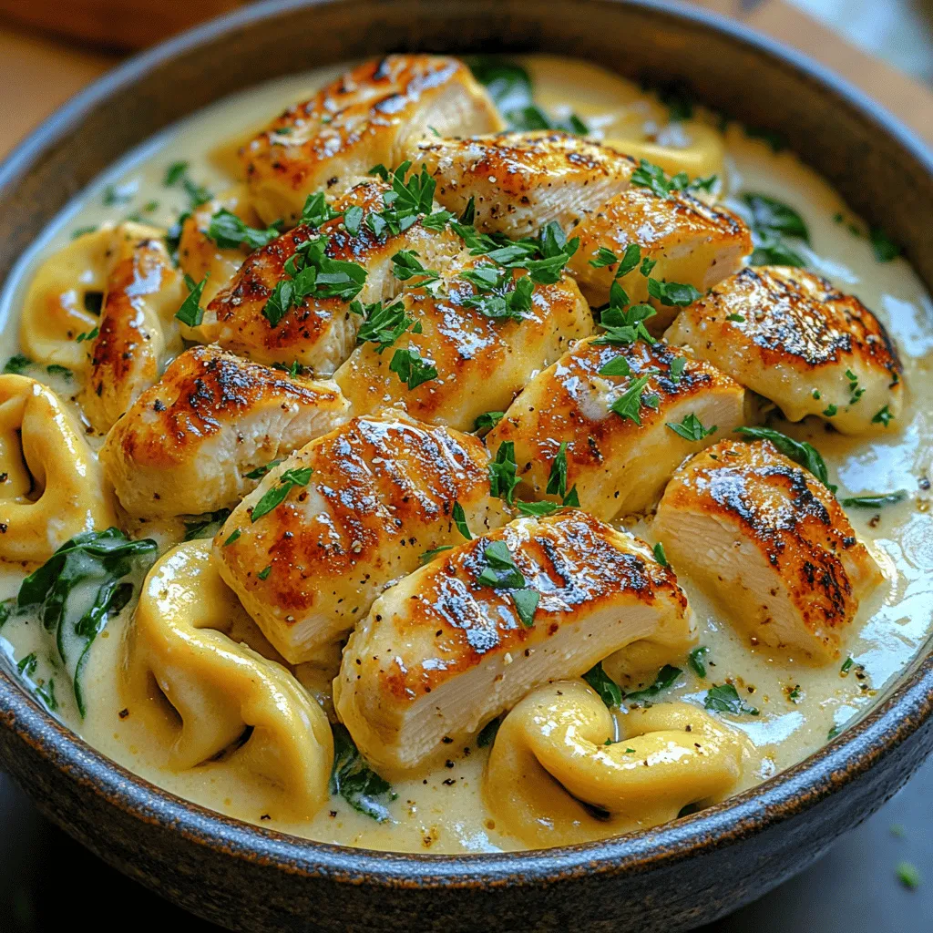 When it comes to comfort food, few dishes can rival the rich and creamy allure of Chicken Alfredo Tortellini. This delightful recipe combines tender chicken, luscious Alfredo sauce, and delicate tortellini, creating a meal that is both indulgent and satisfying. The creamy texture and savory flavors make it a perennial favorite among families, dinner guests, and pasta lovers alike. Whether you're looking to impress at a dinner party or simply want a cozy night in with a hearty dish, Chicken Alfredo Tortellini checks all the boxes.
