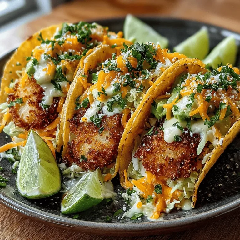 Air fryer cooking has revolutionized the way we prepare meals, bringing a crispy texture and delightful flavor to our favorite dishes with significantly less oil. For those looking to indulge in a satisfying meal without the guilt, crispy air fryer fish tacos are an ideal option. This versatile dish is not only easy to prepare but also perfect for any occasion, whether you're hosting a casual family dinner or throwing a vibrant gathering with friends.