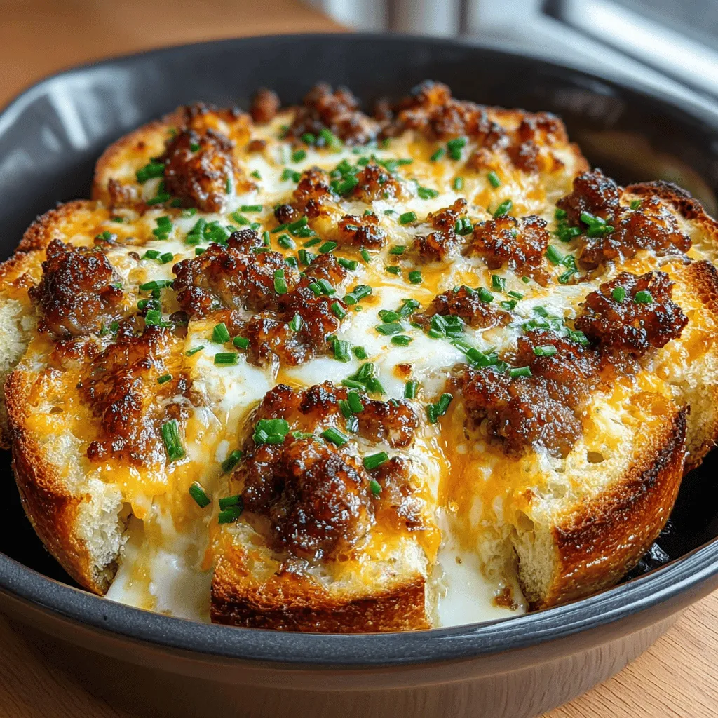 To create this delicious Savory Sausage, Egg & Cheese Muffin Bake, you'll need a few key ingredients that come together to create a mouthwatering flavor profile. Here’s what you’ll need: