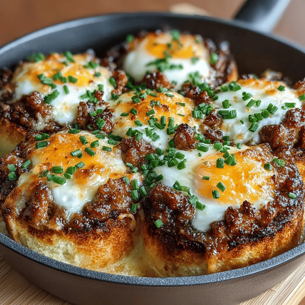 To create this delicious Savory Sausage, Egg & Cheese Muffin Bake, you'll need a few key ingredients that come together to create a mouthwatering flavor profile. Here’s what you’ll need: