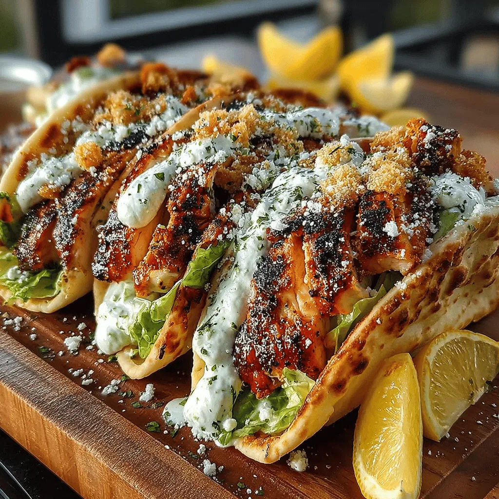 When it comes to quick and satisfying meal ideas, the Grilled Chicken Caesar Pita stands out as a delightful choice. This dish combines the classic flavors of a Caesar salad with the convenience of a pita, making it an appealing option for both lunch and dinner. Not only is it packed with protein and essential nutrients, but it also offers a refreshing take on traditional Caesar ingredients, catering to those who are looking for healthy eating options without sacrificing taste.