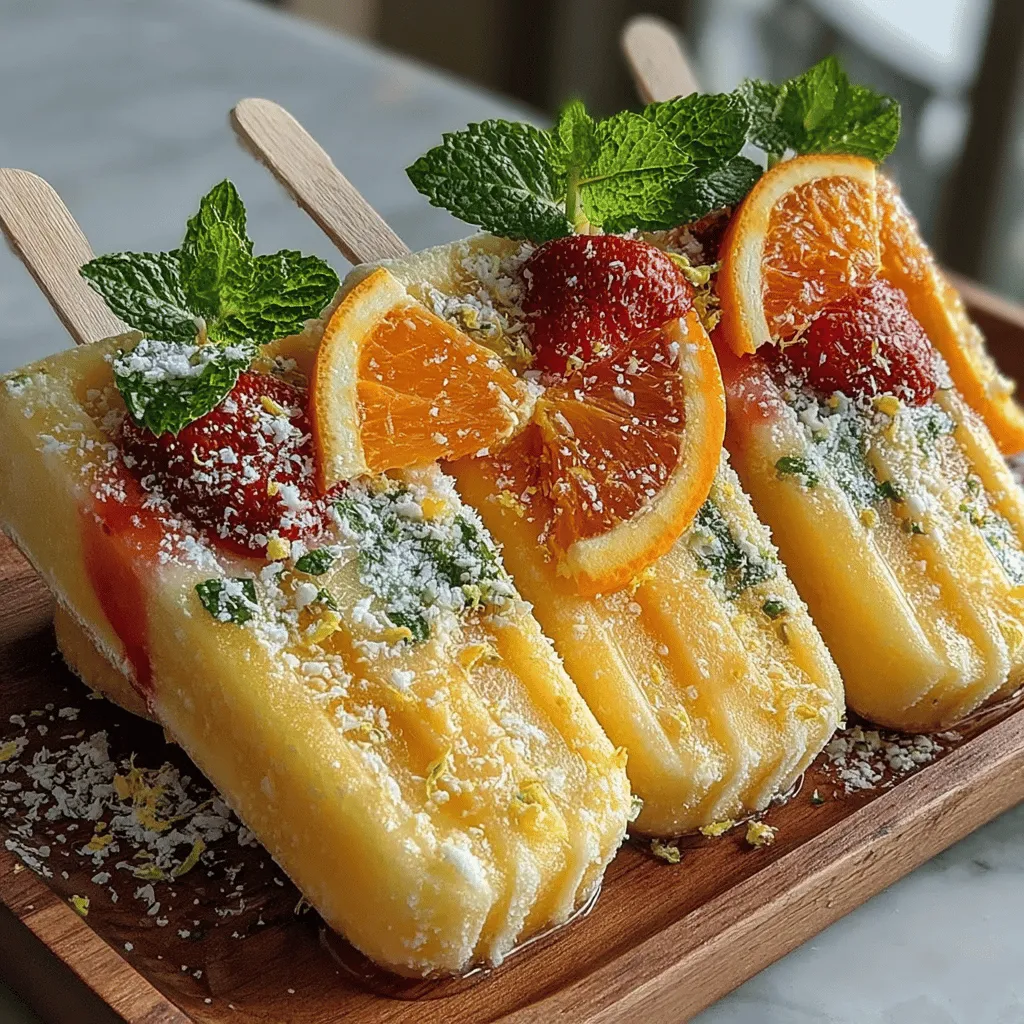 As the warm sun bathes us in its golden rays, there's nothing quite as refreshing as a homemade popsicle. These delightful frozen treats are not only a nostalgic reminder of childhood summers but also a perfect way to beat the heat in a healthier manner. Among the myriad of flavors you can create, Zesty Lemonade Bliss Popsicles stand out for their invigorating combination of tart lemon and creamy coconut milk. This unique fusion promises to tantalize your taste buds while providing a nourishing boost to your body.