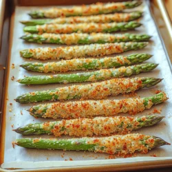Crispy Parmesan Asparagus Fries are a delightful twist on traditional fries, offering a nutritious and flavorful alternative that's perfect for snacking or as a side dish. This recipe combines the freshness of asparagus with a crispy, cheesy coating that satisfies your cravings without the guilt. Whether you’re looking for a healthy appetizer or a delicious way to incorporate vegetables into your meals, these asparagus fries are sure to impress.