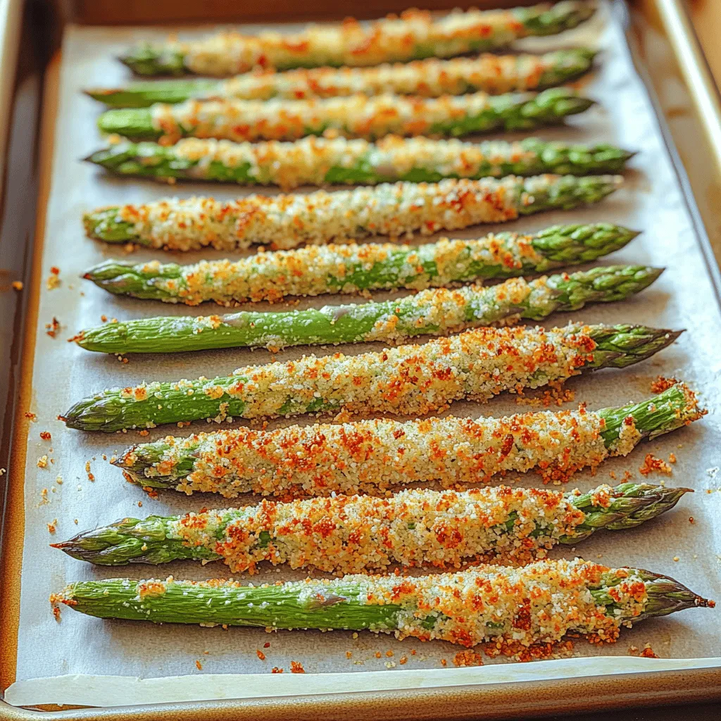 Crispy Parmesan Asparagus Fries are a delightful twist on traditional fries, offering a nutritious and flavorful alternative that's perfect for snacking or as a side dish. This recipe combines the freshness of asparagus with a crispy, cheesy coating that satisfies your cravings without the guilt. Whether you’re looking for a healthy appetizer or a delicious way to incorporate vegetables into your meals, these asparagus fries are sure to impress.