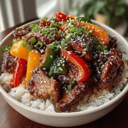 Sweet & Tangy Chicken Stir Fry Bowls