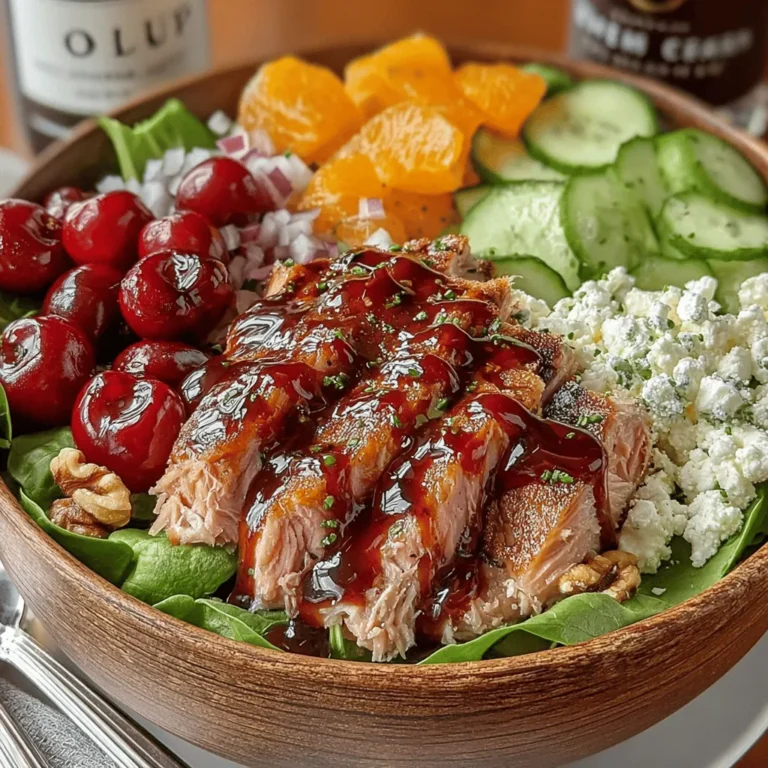 As the sun shines brighter and the days grow longer, the appeal of fresh salads becomes irresistible. Salads are not only refreshing and light, but they also offer a canvas for vibrant flavors and textures that can elevate any summer meal. Among the myriad of salad options, the Cherry & Tuna Salad Bowl stands out as a delightful combination, perfectly suited for warm weather dining. This dish marries the savory richness of tuna with the sweet juiciness of cherries, creating a culinary experience that is both satisfying and invigorating.