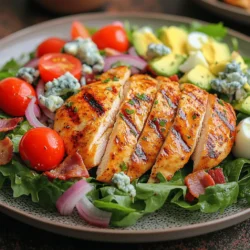Grilled Chicken Cobb Salad Recipe
