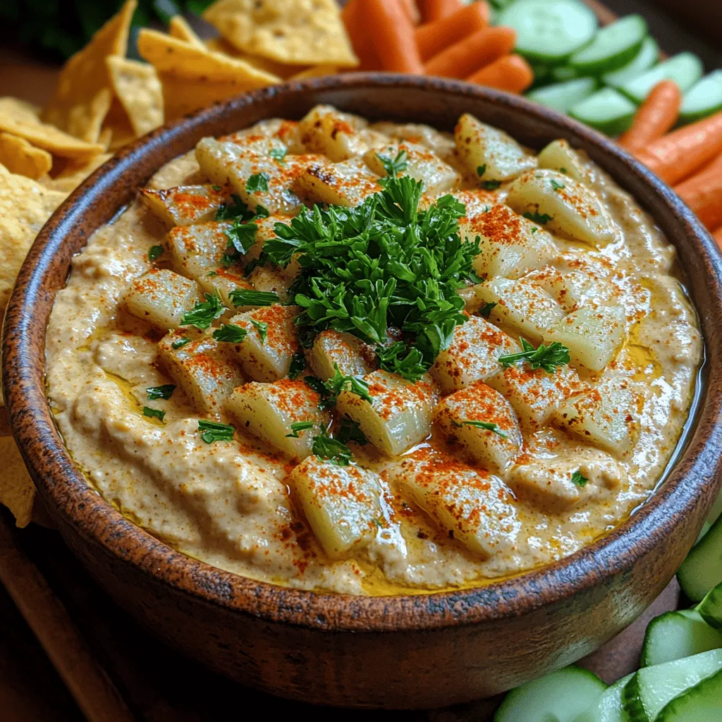 When it comes to hosting social gatherings or enjoying intimate family dinners, the food served can significantly enhance the experience. Among the array of appetizers that can grace a table, creamy dips hold a special allure. They are not only crowd-pleasers but also versatile companions to various snacks, from crunchy vegetables to warm bread. One dip that stands out for its rich flavor and creamy texture is the Creamy Roasted Garlic Bliss Dip. With a luscious blend of roasted garlic and creamy ingredients, this dip offers a garlicky essence that elevates any occasion.