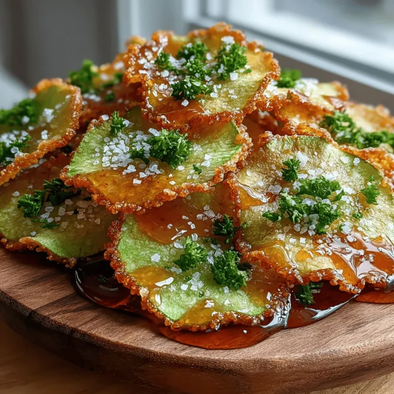 There’s something incredibly comforting about the smell of apples baking in the oven. It evokes memories of childhood afternoons spent in the kitchen with my grandmother, who would whip up all sorts of treats. One of my favorites? Her homemade apple chips! The crispy crunch paired with sweet, warm spices made them irresistible. As I’ve grown older, I’ve taken that nostalgic recipe and added my own twist. Today, I’m thrilled to share my Maple Glazed Cinnamon Apple Chips—a delightful snack that’s as healthy as it is delicious!