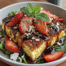 In recent years, plant-based meals have surged in popularity, capturing the attention of food enthusiasts and health-conscious individuals alike. This trend has transformed the way we think about nutrition and dining, emphasizing fresh ingredients and vibrant flavors. Among the many delightful plant-based recipes available, the Strawberry Bliss Tofu Salad Bowl stands out as a particularly enticing option. This salad combines an array of colorful ingredients, delivering not only a feast for the eyes but also a wealth of nutrients. Whether you adhere to a vegan or vegetarian lifestyle or simply seek to incorporate healthier choices into your diet, this salad bowl offers a delicious and satisfying meal.