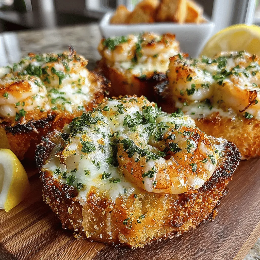 If you're on the hunt for an appetizer that is as pleasing to the eyes as it is to the palate, look no further than Lemon Garlic Butter Shrimp Toast Cups. This delectable dish combines succulent shrimp, bright citrus, and rich butter all nestled atop crispy toast, making it a perfect choice for any occasion. Whether you're hosting a casual gathering with friends or preparing an elegant dinner party, these toast cups are sure to impress your guests and leave them craving more.