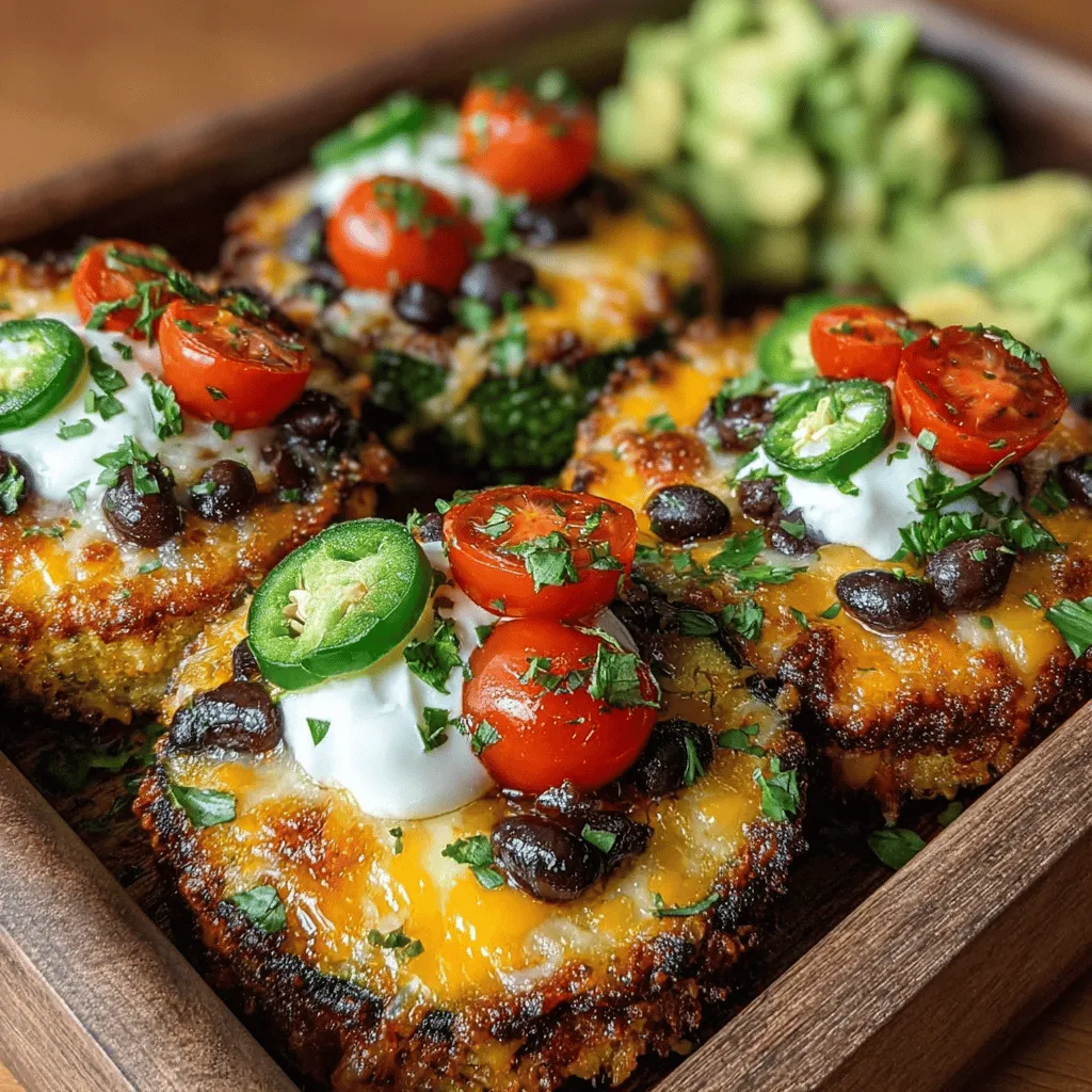Nachos have long held a beloved position in the realm of snacks, often celebrated for their delightful combination of crispy tortilla chips, melted cheese, and a variety of toppings. Traditional nachos typically feature ingredients like tortilla chips, cheddar cheese, jalapeños, sour cream, and guacamole, creating a rich and satisfying indulgence. However, as health-conscious eating continues to gain traction, many are seeking ways to enjoy their favorite snacks without compromising their dietary goals. Enter Cheesy Zucchini Nachos—an innovative and nutritious alternative that captures the essence of traditional nachos while offering a healthier, plant-based twist.