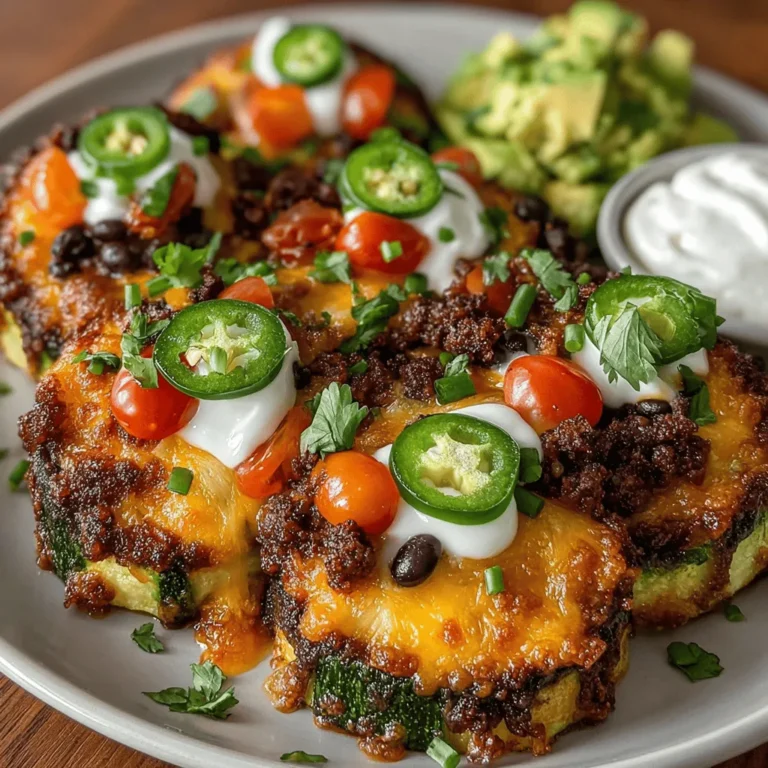 Nachos have long held a beloved position in the realm of snacks, often celebrated for their delightful combination of crispy tortilla chips, melted cheese, and a variety of toppings. Traditional nachos typically feature ingredients like tortilla chips, cheddar cheese, jalapeños, sour cream, and guacamole, creating a rich and satisfying indulgence. However, as health-conscious eating continues to gain traction, many are seeking ways to enjoy their favorite snacks without compromising their dietary goals. Enter Cheesy Zucchini Nachos—an innovative and nutritious alternative that captures the essence of traditional nachos while offering a healthier, plant-based twist.