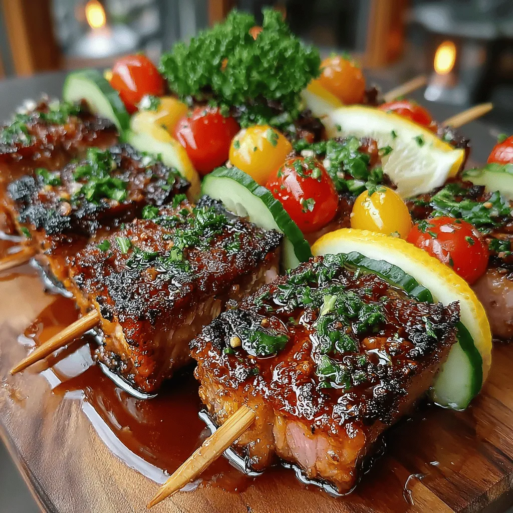 If you're in search of a dish that combines vibrant flavors, health benefits, and simplicity, look no further than Zesty Tuna Skewers with Lemon Salsa. This recipe captures the essence of fresh, high-quality ingredients, transforming them into a delightful meal that's perfect for summer barbecues or a quick weeknight dinner. The combination of succulent tuna lightly marinated and grilled to perfection, paired with a refreshing lemon salsa, creates a culinary experience that's both satisfying and nutritious.