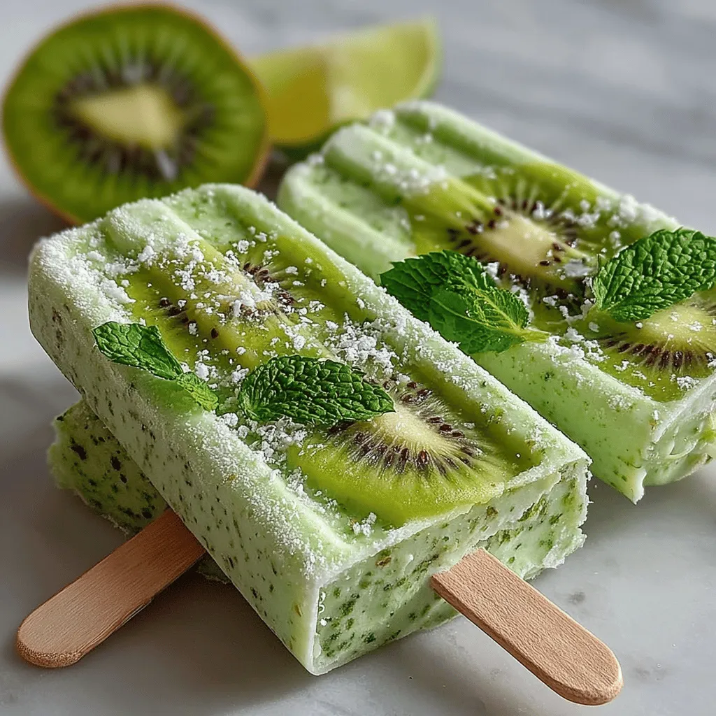 As the temperatures rise and the sun shines brighter, there's no better way to cool down than with a refreshing homemade popsicle. Enter the Tropical Kiwi Bliss Popsicles, a vibrant and invigorating treat that captures the essence of summer in every bite. Combining the tartness of ripe kiwis with the hydrating freshness of coconut water, this recipe is perfect for those hot days when you need something light, cool, and oh-so-satisfying.