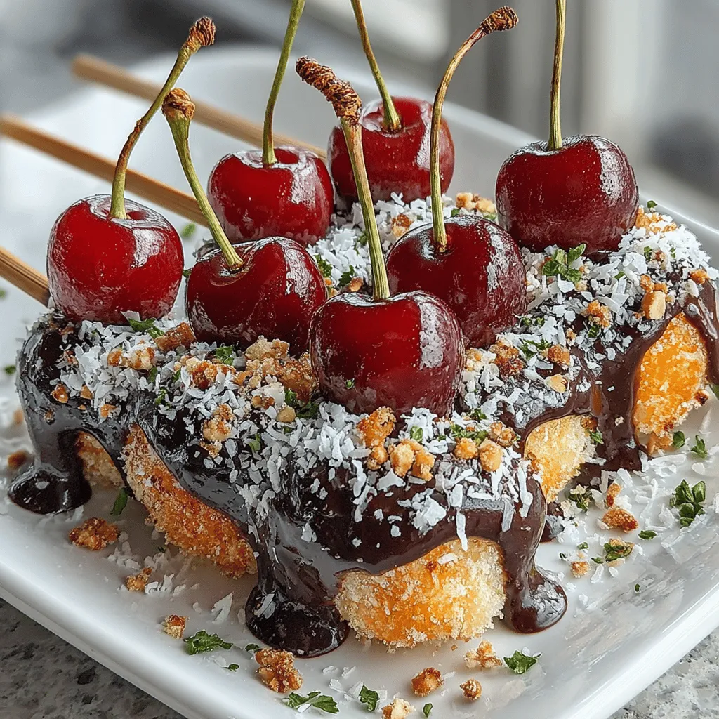 Dipping cherries is the heart of the Cherry Bliss Skewers recipe. The right technique ensures an even coat of chocolate, elevating both flavor and presentation. Here are some best practices to achieve that perfect dip: