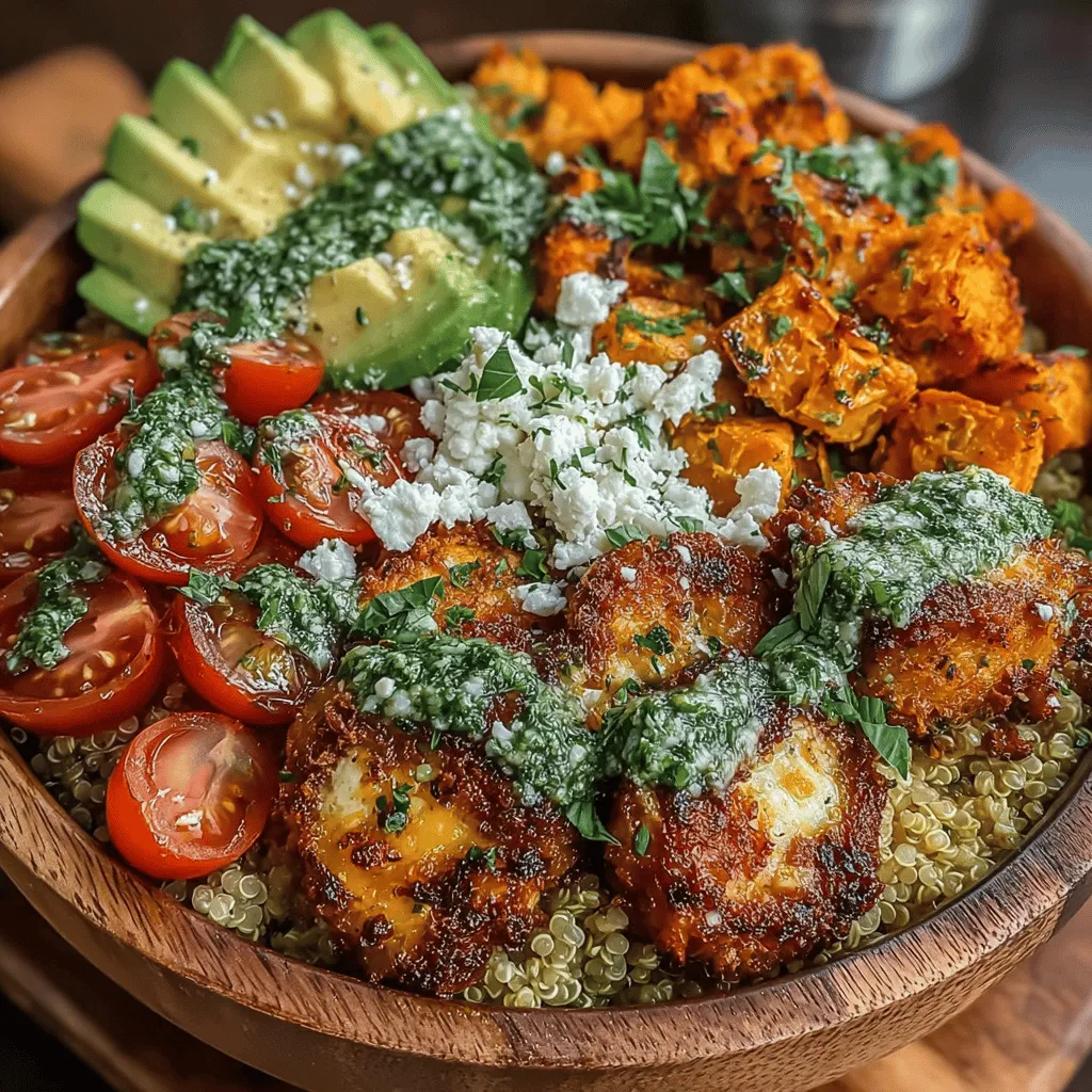 There’s something undeniably comforting about a warm bowl of food that looks as good as it tastes. The vibrant colors and enticing aromas can instantly lift your spirits, especially on a chilly evening when all you crave is a hearty meal. I remember the first time I stumbled upon the idea of sweet potato chicken pesto bowls. I was searching for ingredients that could deliver warmth and nourishment, and as I rifled through my pantry, I discovered sweet potatoes, chicken, and a jar of vibrant green basil pesto. At that moment, a light bulb went off in my head! Little did I know, this simple combination would soon become a beloved staple in my kitchen, seamlessly balancing flavors and textures while delivering a hearty dose of nutrition.