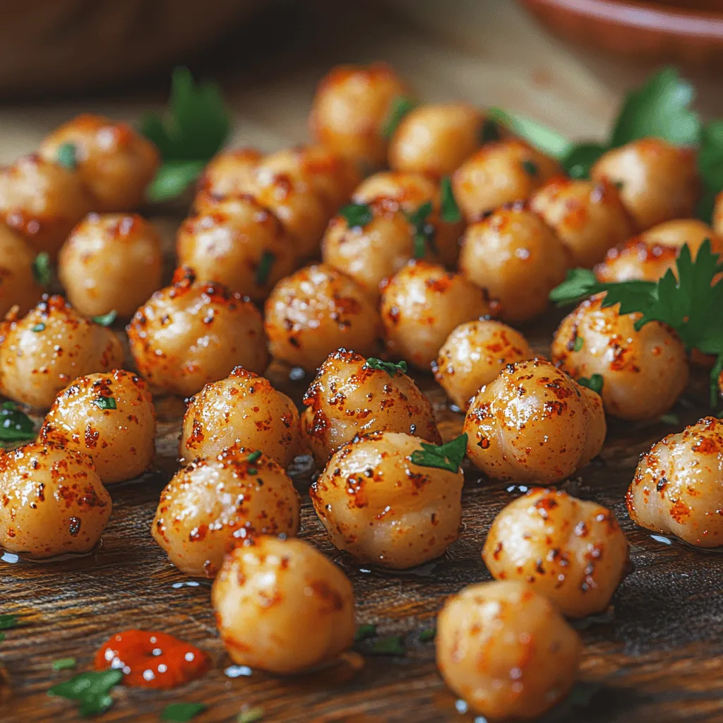 Chickpeas, also known as garbanzo beans, are not just a staple in Mediterranean and Middle Eastern cuisines; they are also a powerhouse of nutrition. As a legume, chickpeas offer a delightful, nutty flavor while packing a punch of essential nutrients. They have gained popularity as a healthy snack option, especially as more people turn to plant-based diets. One exciting way to enjoy this versatile ingredient is through the recipe for Crunchy Sriracha Roasted Chickpeas. This snack stands out due to its irresistible crunchy texture, spicy flavor, and healthy ingredients, making it a perfect choice for those seeking a guilt-free indulgence.
