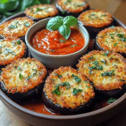 Eggplant Parmesan Bites have emerged as a beloved choice for those seeking a delightful appetizer or a side dish that can elevate any meal. This dish encapsulates the essence of Italian cuisine, combining the rich, savory flavors of eggplant with the gooey satisfaction of melted cheese, all enveloped in a crispy coating. Whether served at a cozy dinner party, a family gathering, or even as a stand-alone snack, these bites are sure to impress both vegetarians and meat-lovers alike.
