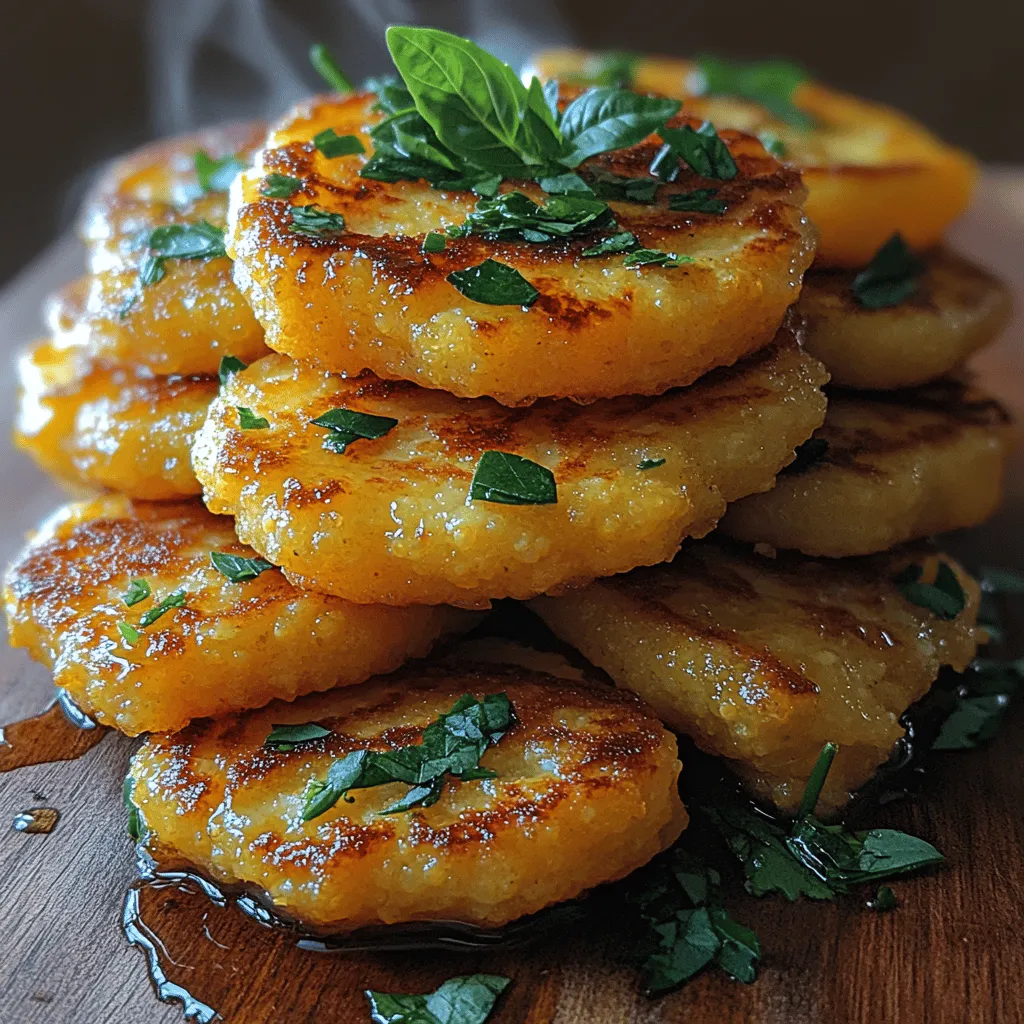Once your polenta has cooked and thickened, transferring it to the prepared dish is a crucial step. To ensure an even thickness, spread the polenta into the dish using a spatula or the back of a spoon. Start from the center and work your way outwards, applying gentle pressure. This method helps to maintain an even layer that is vital for uniform cooking and frying later on.