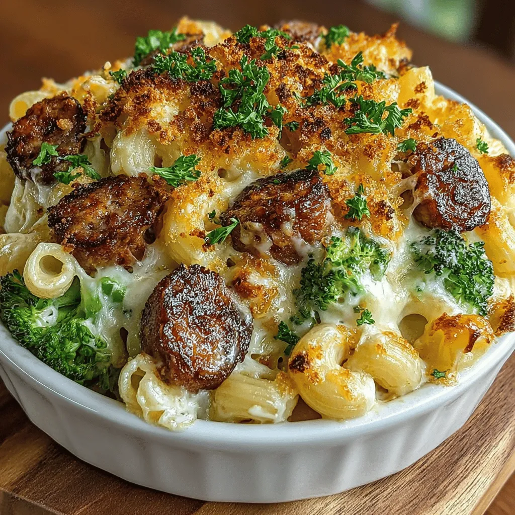 Comfort food holds a special place in the realm of home cooking, evoking memories of family gatherings, warm kitchens, and nourishing meals that satisfy both the body and soul. Among the myriad of comfort food options, few dishes can rival the heartwarming appeal of a creamy, cheesy pasta bake. Enter the Smoked Sausage and Broccoli Mac Bake—a dish that not only delivers unparalleled flavor but also brings a delightful medley of textures to the table. This casserole is a quintessential family meal, combining the rich, savory notes of smoked sausage with the freshness of vibrant broccoli and the comforting embrace of macaroni and cheese.
