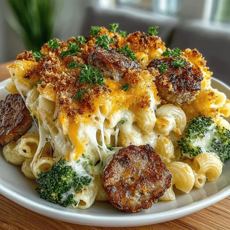 Comfort food holds a special place in the realm of home cooking, evoking memories of family gatherings, warm kitchens, and nourishing meals that satisfy both the body and soul. Among the myriad of comfort food options, few dishes can rival the heartwarming appeal of a creamy, cheesy pasta bake. Enter the Smoked Sausage and Broccoli Mac Bake—a dish that not only delivers unparalleled flavor but also brings a delightful medley of textures to the table. This casserole is a quintessential family meal, combining the rich, savory notes of smoked sausage with the freshness of vibrant broccoli and the comforting embrace of macaroni and cheese.