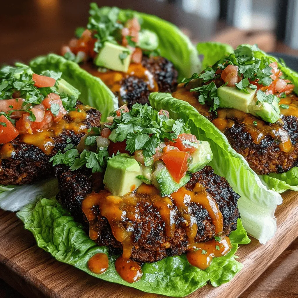 In recent years, plant-based diets have surged in popularity, with more people seeking healthier, eco-friendly alternatives to traditional meat dishes. Among these alternatives, black bean burgers have emerged as a frontrunner, celebrated for their rich flavors, satisfying textures, and impressive nutritional profiles. The Sizzling Spicy Black Bean Burger Lettuce Wraps take this trending dish to a new level, offering a vibrant and zesty option that appeals to vegans, vegetarians, and meat-lovers alike.