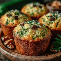 Zucchini Breakfast Muffins