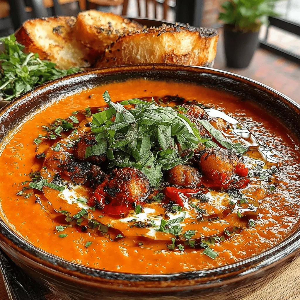 When it comes to comfort food, few dishes can compete with a warm bowl of soup. Creamy Tomato Chickpea Soup stands out as a deliciously hearty option that satisfies the soul and nourishes the body. This recipe is not just a delightful blend of flavors; it's a wholesome meal that can be enjoyed year-round. Whether you're seeking a comforting dish on a chilly evening or a light yet filling lunch, this soup has you covered.