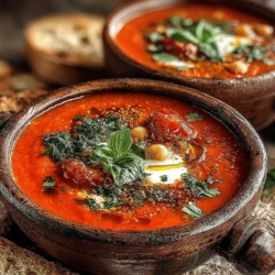 When it comes to comfort food, few dishes can compete with a warm bowl of soup. Creamy Tomato Chickpea Soup stands out as a deliciously hearty option that satisfies the soul and nourishes the body. This recipe is not just a delightful blend of flavors; it's a wholesome meal that can be enjoyed year-round. Whether you're seeking a comforting dish on a chilly evening or a light yet filling lunch, this soup has you covered.