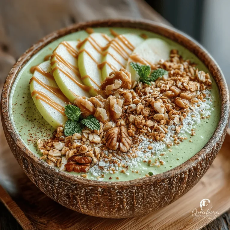 Creating the perfect Apple Pie Smoothie Bowl is not just about the base; it's also about the toppings that elevate the dish to a whole new level. The right toppings can add texture, flavor, and visual appeal, making your smoothie bowl not just a meal but a delightful experience. Here are some creative topping ideas to complement your Apple Pie Smoothie Bowl:
