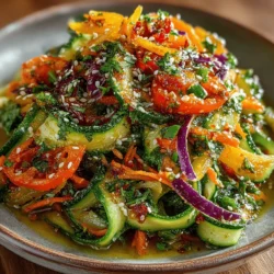 When it comes to vibrant, fresh salads that pack a punch, the Zesty Spicy Cucumber & Hatch Slaw stands out as a delightful option. This recipe is not only visually appealing, but it also tantalizes the palate with its harmonious blend of zesty, spicy, and refreshing flavors. Utilizing crisp cucumbers, piquant Hatch green chiles, and a medley of other fresh ingredients, this slaw is the perfect accompaniment to any meal or can easily hold its own as a standalone dish. Whether you're hosting a summer barbecue or looking for a healthy lunch option, this slaw is versatile enough to satisfy a variety of taste preferences.