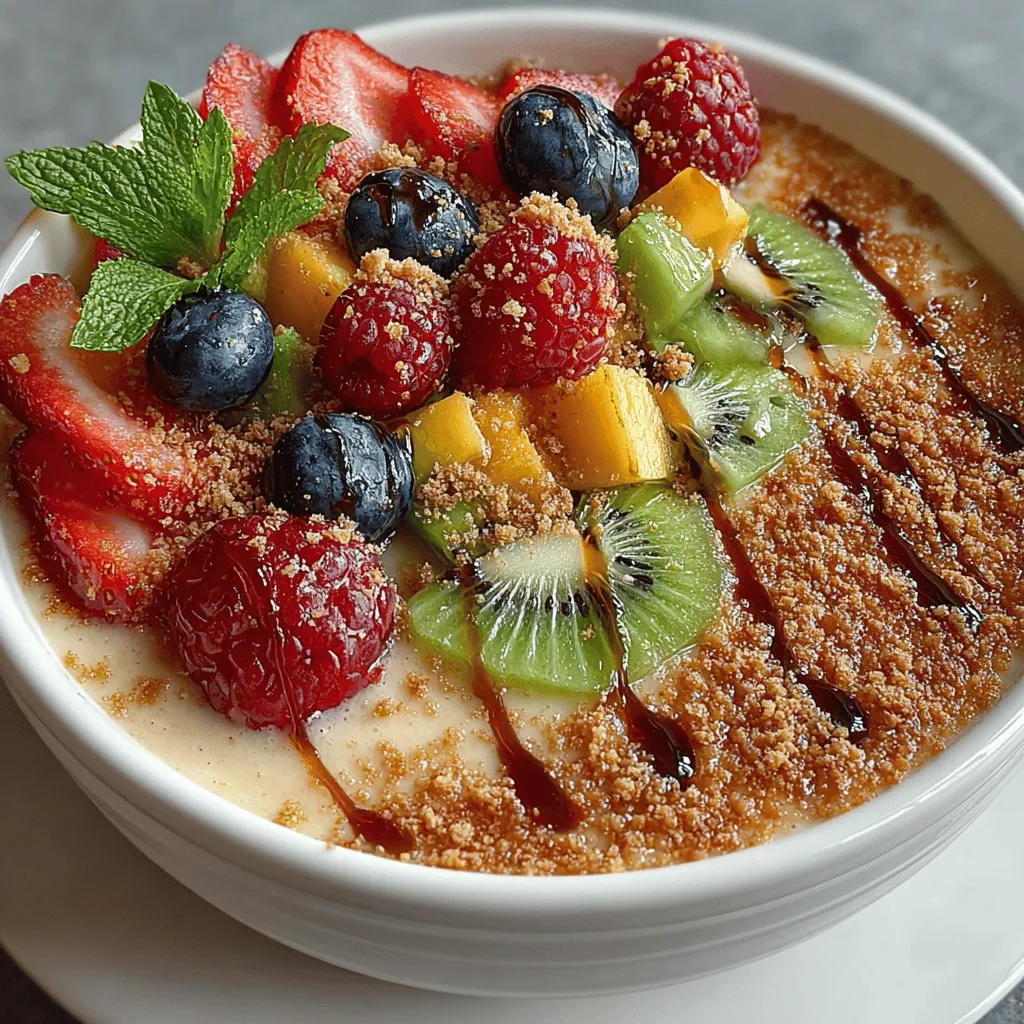 When it comes to creating the perfect Fruity Delight Soup, the art of combining ingredients is essential. Begin by preparing a creamy base that will complement the vibrant fruits you’ve selected. A classic base typically includes yogurt, cream, or even a non-dairy alternative like coconut cream. The key here is to ensure that your base is rich yet not overpowering, allowing the natural flavors of the fruits to shine through.