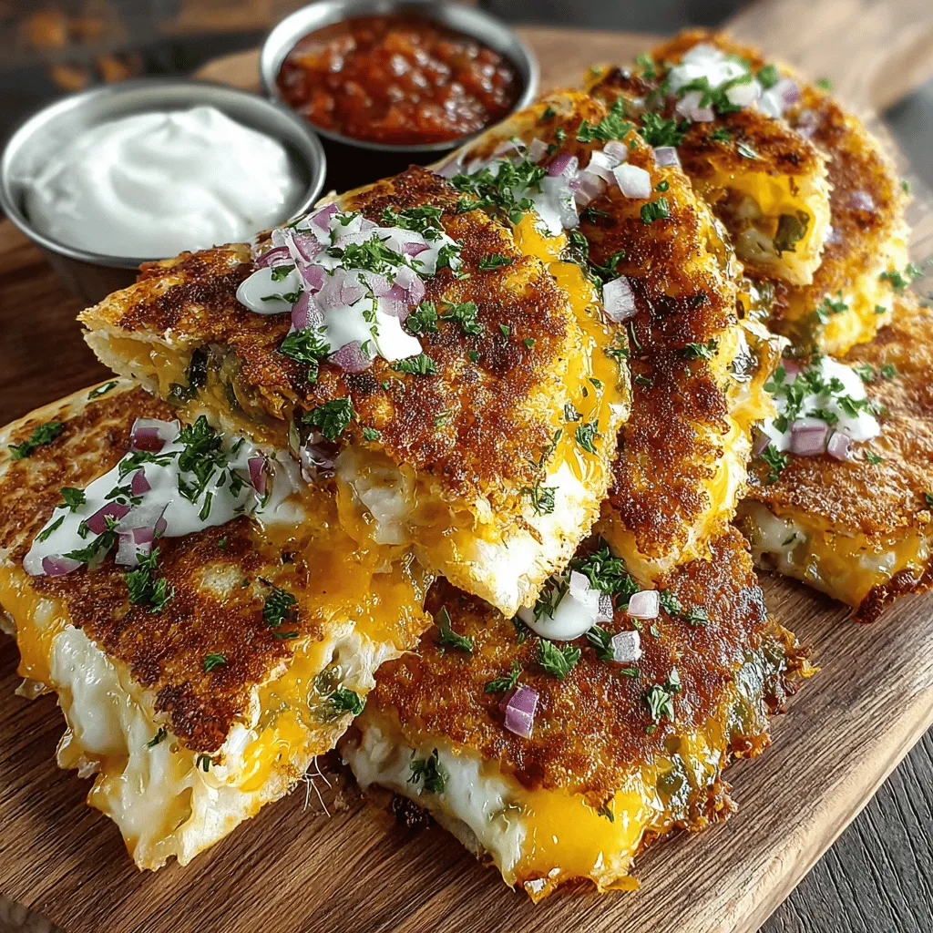 Quesadillas have earned their place as a beloved comfort food across many cultures. Their warm, cheesy goodness wrapped in a soft tortilla evokes a sense of nostalgia and satisfaction. Whether served as a quick snack or a hearty meal, quesadillas are versatile enough to adapt to various tastes and preferences. Among the multitude of variations, Spicy Mini Green Chili Quesadillas stand out, especially for those who relish a bit of heat. This recipe not only caters to spice lovers but also highlights the freshness of its ingredients, making it a delightful addition to any meal.
