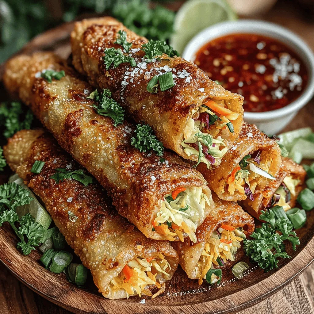 Egg rolls are a beloved staple in many cuisines, celebrated for their crispy texture and savory fillings. Traditionally associated with Asian cuisine, these delightful snacks have become a popular appetizer in various culinary settings. While many enjoy the classic pork or shrimp versions, veggie egg rolls have carved out their own niche, particularly among those seeking plant-based options. They provide a satisfying alternative that doesn’t skimp on flavor or texture. Among the myriad of veggie egg rolls, the spicy green chili variety stands out, offering a tantalizing kick that elevates the standard recipe into something truly memorable.
