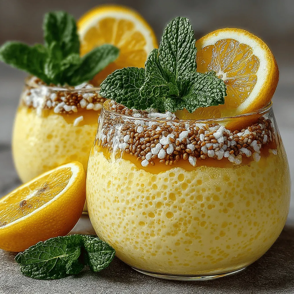 In recent years, the trend of healthy desserts has gained significant traction among health-conscious individuals and food enthusiasts alike. As people seek to satisfy their sweet cravings without compromising their dietary goals, innovative recipes have emerged that combine flavor, nutrition, and simplicity. One such delightful treat that embodies this ethos is the Zesty Chia Lemon Delight Cups. This refreshing dessert not only tantalizes the taste buds with its bright and citrusy flavor but also offers a host of health benefits that make it a guilt-free indulgence.