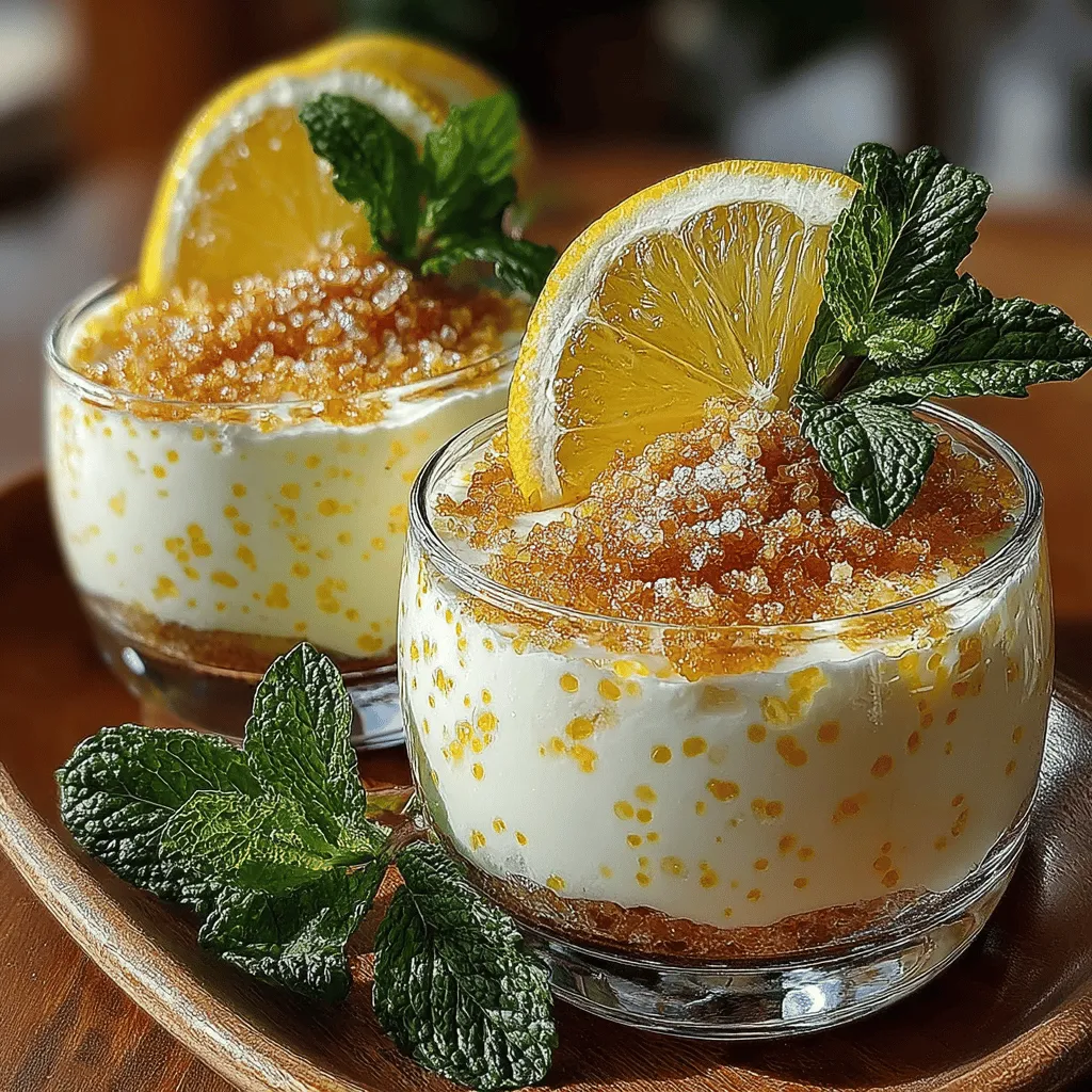 In recent years, the trend of healthy desserts has gained significant traction among health-conscious individuals and food enthusiasts alike. As people seek to satisfy their sweet cravings without compromising their dietary goals, innovative recipes have emerged that combine flavor, nutrition, and simplicity. One such delightful treat that embodies this ethos is the Zesty Chia Lemon Delight Cups. This refreshing dessert not only tantalizes the taste buds with its bright and citrusy flavor but also offers a host of health benefits that make it a guilt-free indulgence.